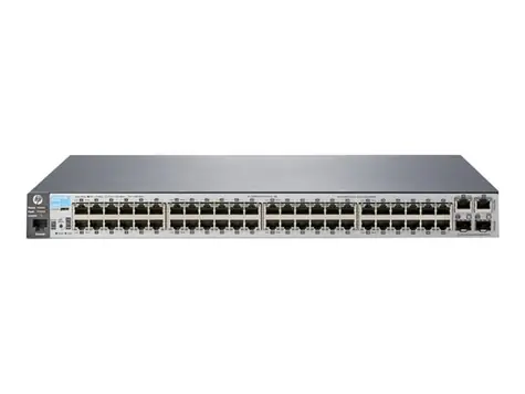 HP Aruba 2530 48 Switch / 48x 10|100 Mbps RJ45 portů / 2x Gigabit RJ45 porty / 2x Gigabit SFP porty / 1x Dual-personality