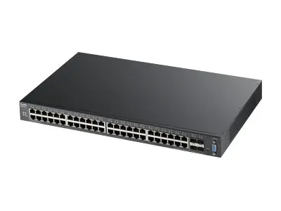 Zyxel XGS2210-52 / 52-port Managed Layer2+ Gigabit Switch / 48x Gigabit metal + 4x 10GbE SFP+ ports / L2 multicast