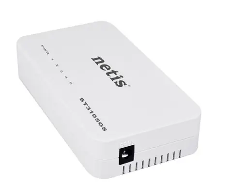 NETIS ST3105GS / 5-port GBit switch / 5x 10/100/1000Mbps