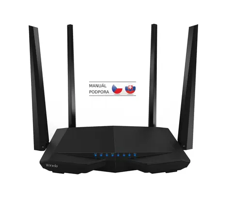 Tenda AC6 Wireless AC Router 1200 Mbps / Wi-Fi  802.11ac / Dual Band / 1 x WAN / 3 x LAN 