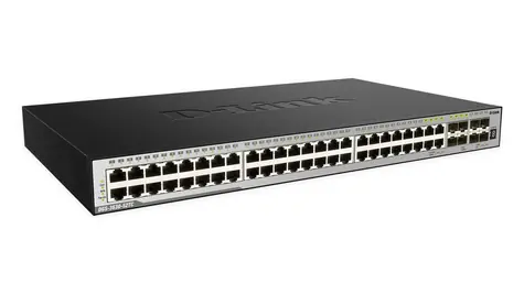 D-Link DGS-3630-52TC / 4Combo / 4x10GeSFP L3 / USB