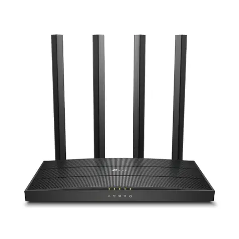 TP-Link Archer C6 / Router AC1200 / 2.4GHz - 300Mbps / 5GHz - 867Mbps / GWAN + 4x GLAN 