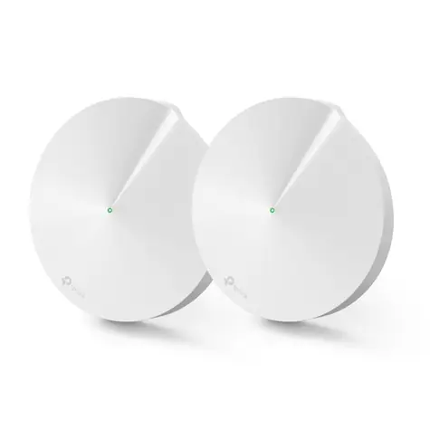 TP-Link Deco M9 Plus (2-pack) / WiFi systém MESH AC2200 / Tri-band / 2.4GHz - 400Mbps / 5GHz - 2x 867Mbps / 2x GLAN