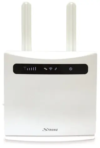 STRONG 4G LTE Router 300 / Wi-Fi  802.11 bgn / 300 Mbps / 2,4GHz / 4x LAN (1x WAN) / USB / SIM / bílá