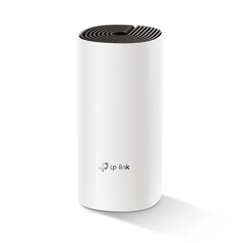 TP-Link Deco E4 (1 ks) bílá / AC1200 Wi-Fi Mesh systém / 2.4GHz 300Mbps / 5GHz 867Mbps / 802.11ac / 2x LAN