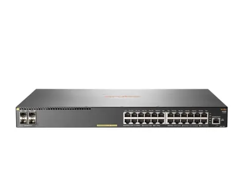 HP Aruba 2930F 24G PoE+ 4SFP Switch / 24x Gigabit RJ45 portů / 4x Gigabit SFP porty / PoE+ / Fully Managed