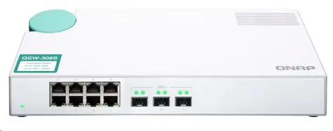 QNAP QSW-308S / Switch / 8x RJ-45 10|100|1000 / 3x 10G SFP