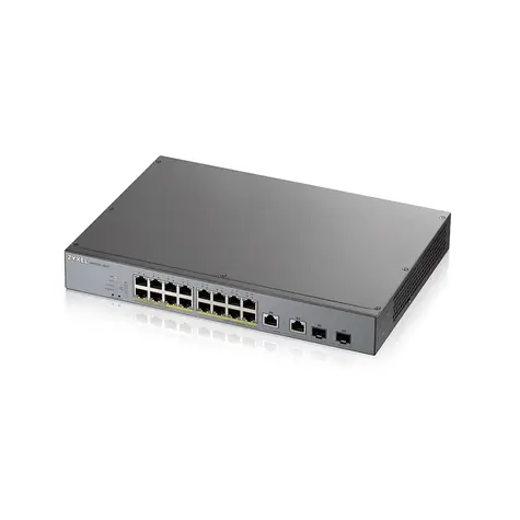 ZyXEL GS1350-18HP / 18-Port Switch / 100|1000 Mbps / PoE / 2x kombo RJ-45 | SFP