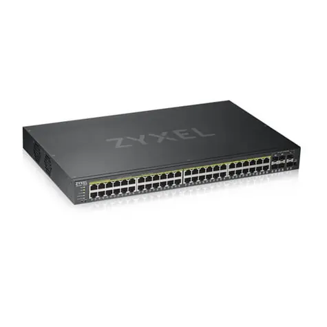 ZyXEL GS1920-48HPV2 / 50-Port Switch / 100|1000 Mbps / 4x kombo RJ-45 | SFP / PoE / L2