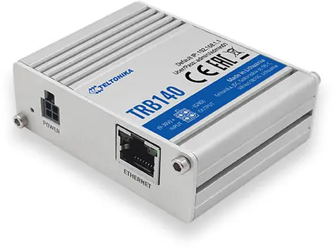 Teltonika TRB140 Gateway / LAN &  LTE / 150 MBps