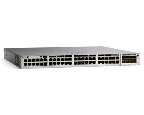 Cisco Catalyst C9300-48T-A / Switch / 48 GigE / 48x Gbit RJ-45 / PoE+ / QoS / VLAN