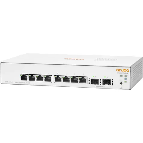Aruba Instant On 1930 8G 2SFP Switch / 8x Gigabit RJ45 portů / 2x Gigabit SFP porty