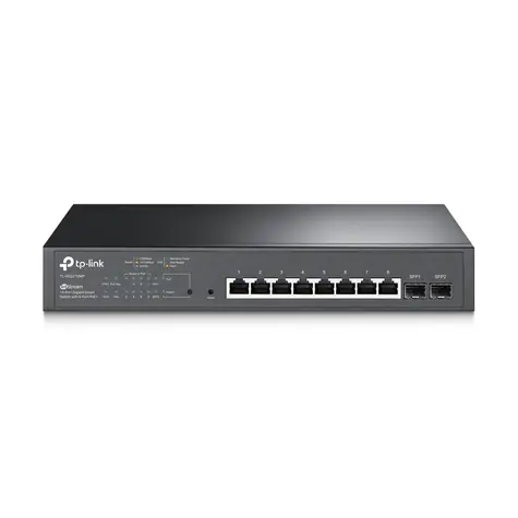 TP-Link TL-SG2210MP / Switch / 8x GLAN / 2x Gigabit SFP / PoE+