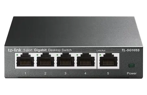 TP-Link TL-SG105S / Switch / 5x1000Mbps / QoS