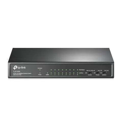 TP-Link TL-SF1009P / Switch / 9x100Mbps / PoE+