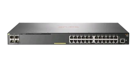 HP Aruba 2930F 24G PoE+ 4SFP+ Switch / 24x 10|100|1000 Mbps RJ45 portů / 4x Gigabit SFP+ porty
