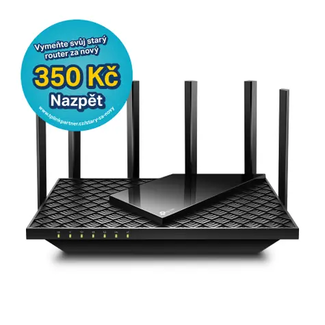 TP-Link Archer AX72 / Wi-Fi 6 Router / Dual-Band / 2.4GHz - 574Mbps / 5GHz - 4804 Mbps / 5x GLAN / GWAN / USB 3.0
