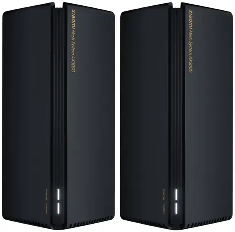 Xiaomi Mesh System AX3000 (2 ks) / MESH AX3000 / Dual-band / 2.4GHz - 574Mbps / 5GHz - 2402Mbps / 1x GWAN + 3x GLAN