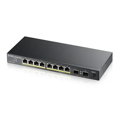 ZyXEL GS1100-10HP v2 / 10-Port Switch / 100|1000 Mbps / 2xSFP / 8x PoE