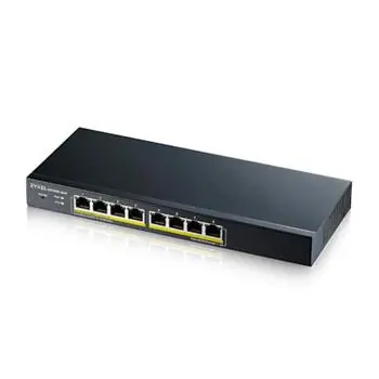 ZyXEL GS1900-8HP v3 / 8-port Desktop switch / 8x GLAN / 8x PoE / PoE 70W
