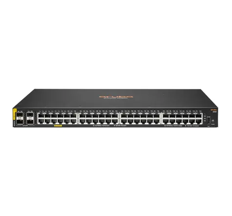 HPE Aruba 6000 / Switch / 48 GigE / 48x Gbit RJ-45 / 4xSFP / PoE 370W / QoS / VLAN