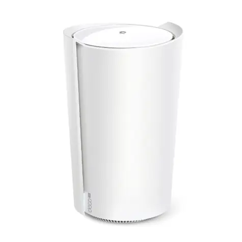 TP-Link Deco X80-5G bílá / WiFi 6 systém MESH / Dual-band / 2.4GHz - 1148Mbps / 5GHz - 4804Mbps / 3x GLAN
