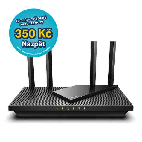 TP-Link Archer AX55 Pro / Wi-Fi 6 Router AX3000 / Dual Wi-fi / 2.4GHz 574Mbps / 5GHz 2402Mbps / 1x 2.5GWAN / 3x GLAN