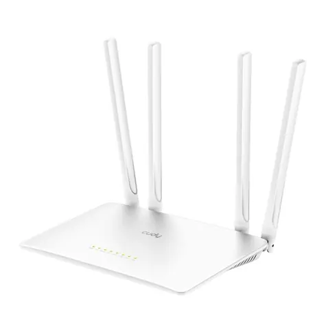 Cudy AC1200 router (WR1200) / 1x WAN + 4x LAN 100Mbps / 2.4 GHz 300Mbps / 5 GHz 867Mbps
