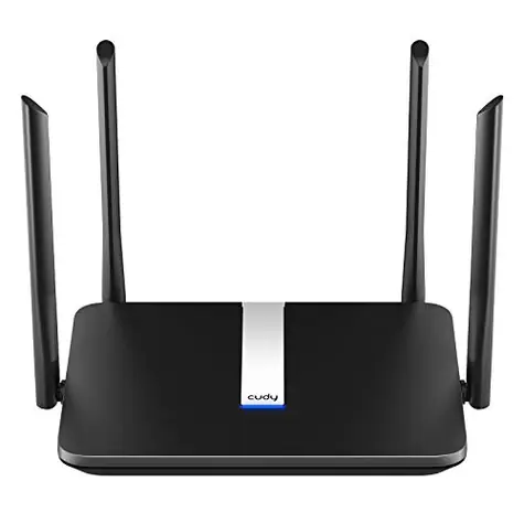 Cudy AX1800 router / 1x WAN + 4x LAN 1000Mbps / 2.4 GHz 574Mbps / 5 GHz 1201Mbps