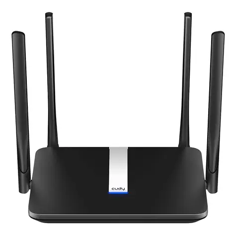 Cudy LT500D 4G LTE router / 1x WAN + 3x LAN RJ45 100Mbps / 2.4 GHz 300Mbps / 5 GHz 867Mbps / odpojitelné antény