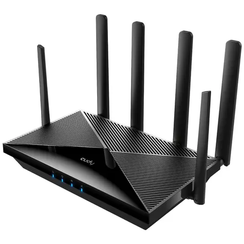 Cudy AX1800 4G LTE router / 1x WAN + 3x LAN RJ45 / 1000Mbps / 2.4 GHz 574Mbps / 5 GHz 1201Mbps
