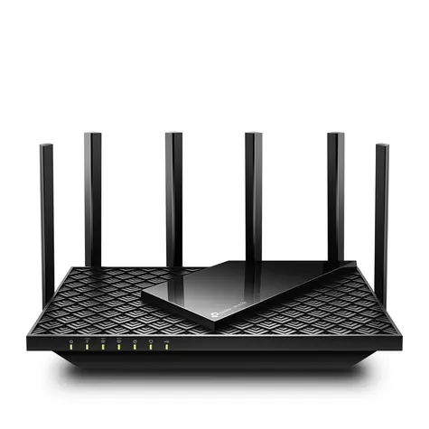 TP-Link Archer AXE75 / Wi-Fi 6 Router AXE5400 / Tri-Band/ 2.4GHz 574Mbps / 5GHz 2402Mbps / 6 GHz / 1x GWAN / 4x GLAN