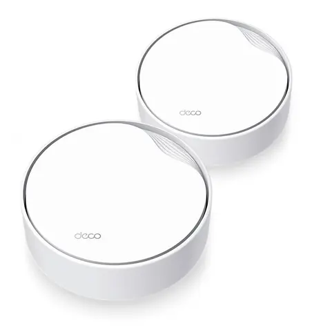 TP-Link Deco X50-PoE (2-pack) / WiFi systém MESH AX3000 / Dual-Band / 574+2402 MHz 