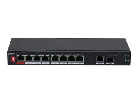 Dahua PFS3110-8ET1GT1GF-96 / Switch / 1000Mbps / 9x RJ-45 / 1x SPF / 8x PoE