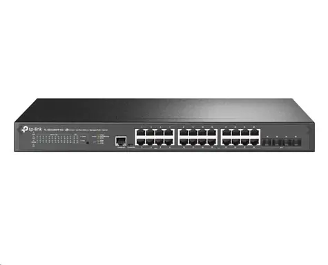TP-Link TL-SG3428XPP-M2 šedá / Switch / 200 Gbps / 24xRJ45 / 4xSFP+ / PoE