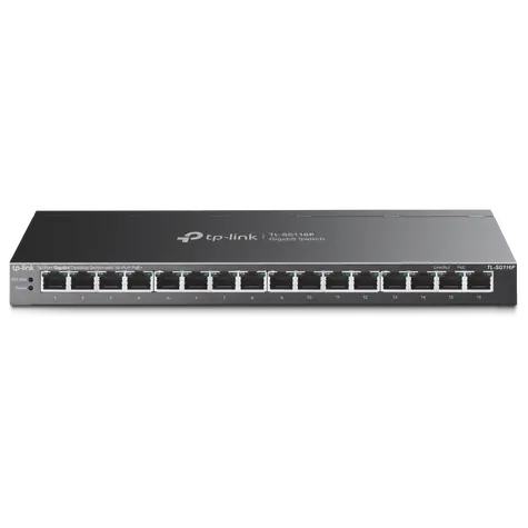 TP-Link TL-SG116P / Switch / 32 Gbps / 16xRJ45 / PoE