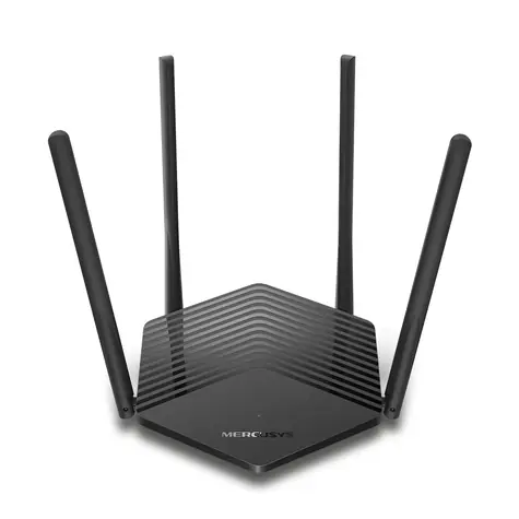 Mercusys MR60X / Wi-Fi 6 Router AX1500 / Dual Wi-fi / 2.4GHz 300Mbps / 5GHz 1201Mbps / 1x WAN / 2x LAN