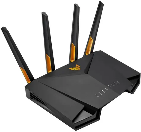 ASUS TUF-AX4200 / WiFI Router AX4200 / 2.4GHz 574 Mbps / 5GHz 3603 Mbps / WAN + 4x LAN / USB 3.0