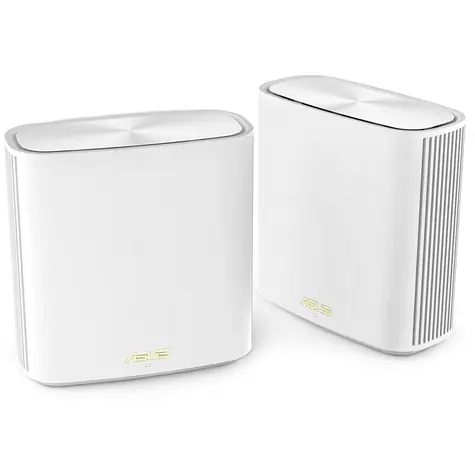 ASUS ZenWiFi XD6S bílá 2ks / MESH router AX5400 / 2.4GHz / 5GHz / WAN + 1x LAN