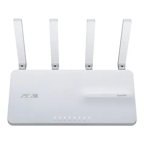 ASUS ExpertWifi EBR63 bílá / Router AX3000 / 2.4GHz / 5GHz / WAN + 4x LAN  / 2x USB