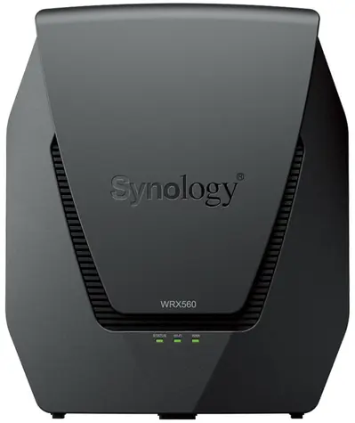 Synology WRX560 černá / Router / 802.11ax / 2.4GHz / 5GHz / 1x 2.5GWAN + 1x GWAN / 1x 2.5GLAN + 3x GLAN / USB