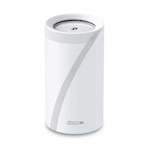 TP-Link Deco BE65-5G (1 pack) / WiFi 7 systém MESH 5G BE9300 / Tri-band / 2.4GHz 574Mbps / 5GHz 4324Mbps / 6Ghz 5765Mbps