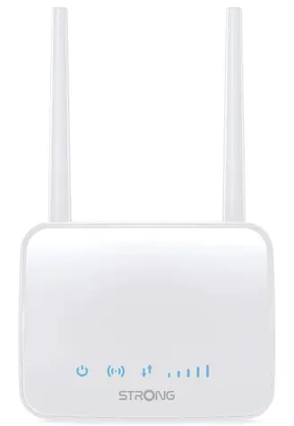 STRONG 4G LTE Router 350M bílá / 4G LTE Router / 2.4GHz - 300Mbps / 1x LAN / 1x SIM slot