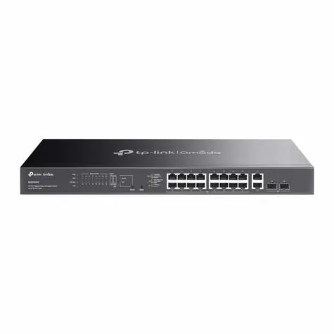 TP-Link ES220GMP / Switch / 16x 1000Mbps / 2x 1000Mbps SFP / PoE