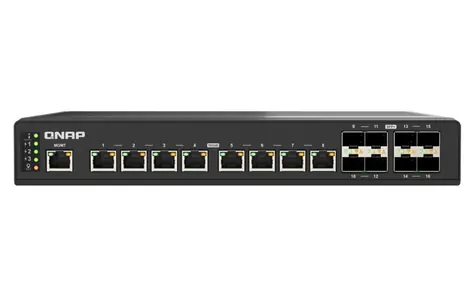 QNAP QSW-IM3216-8S8T / Řízený switch / 8x 10GbE RJ45 / 8x 10GbE SFP+