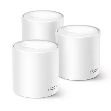 TP-Link Deco X50 Pro (3-pack) / vnitřní MESH AP / WiFi 6 / 5GHz@2402 Mbps / 2.4GHz@574 Mbps / 2x 2.5GLAN