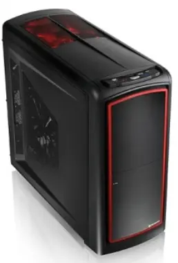 THERMALTAKE Element S / midi tower / black / bez zdroje / ATX / ventilátory s LED