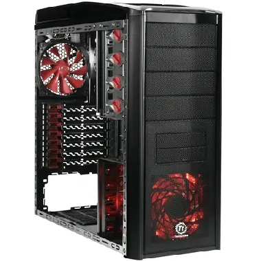 THERMALTAKE V9 VJ400G1N2Z Black Edition / MidiTower / bez zdroje / ATX / černý