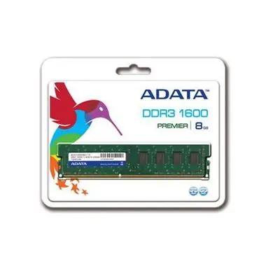 ADATA Premier 8GB / 1600Mhz / DDR3L / CL11 / U-DIMM / 1.35 V