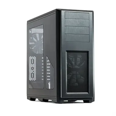 Phanteks Enthoo Pro Black / E-ATX / 2x USB 3.0 + 2x USB 2.0 / 200mm + 140mm / Průhledná bočnice